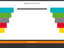 Tablet Screenshot of happymoments.com